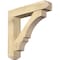 Ekena Millwork Balboa Craftsman Rough Sawn Bracket w/ Offset Brace, Douglas Fir, 8"W x 38"D x 38"H BKT0806X38X38BOA04RDF - alternate 1
